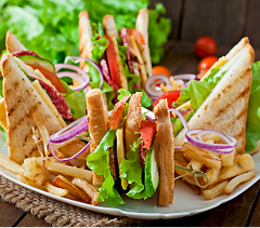 TANDOORI VEGGIE SANDWICH